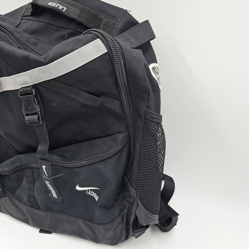 Nike Lacrosse‎ Lazer Backpack Black Insulated Gear Bag Sports Travel Rucksack - Picture 3 of 10
